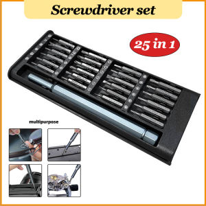 Screwdriver set 25 in 1 Multifunctional Precision screwdriver set Precision mobile phone dismantling tool Computer maintenance DIY tool set