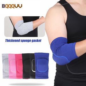 1Pair Compression Elbow Pads Arm Brace Support Fitness Arm Protector For Volleyball Basketball Breathable Elbow Wraps