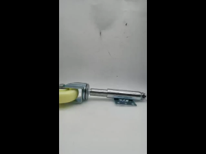 4" Spring Loaded Gate Caster Heavy Duty Nylon Gate Wheel for Outdoor Wooden Gate Fence