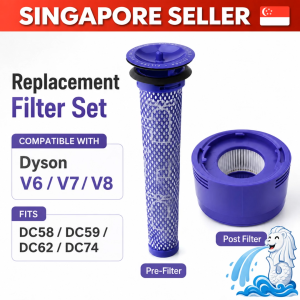 Replacement Filters compatible with Dyson V6/V7/V8 pre/post filter