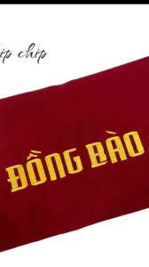( NHẬN THÊU THEO YÊU CẦU) Áo phông thun  nam nữ  áo thun cao cấp THÊU"  ĐỒNG BÀO " tee thun  cotton 100%