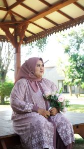 SETELAN ENTER JUMBO LD 140 4XL XXXXL | VALERI ANNE ONE SET MOTIF PRINT DAN CELANA WANITA KULOT POLOS AIRFLOW