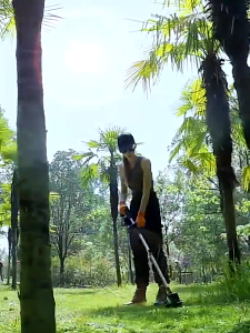 Lithium battery lawn mower garden lawn mower rechargeable electric lawn mowerBrushless motor