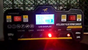 Brett 5800A Car Battery Charger 12V/24V Smart Pulse Repair Digital LCD Display Intelligent Fast Charging