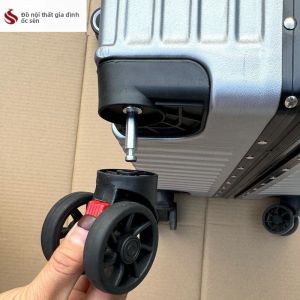 Durable Thickened Password Box with Swivel Wheels