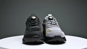 Rotating button Safety Shoes for Men Steel Toe Shoes Man Anti-smash Anti-puncture Work boot