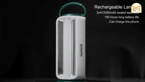 Đèn pin Led sạc tích điện thông minh phù hợp cho dã ngoại 54x0.5W Akko Star 04235 (9854LA)