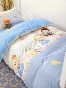 HEYUE | Student Dormitory Bedding Set 3PCs Pure Cotton