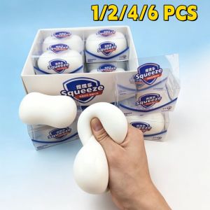 Realistic Soap Squishy Stress Ball Stress Relief Toy Squeeze Fidget Toy Handmade Squeeze Pinching Toy for Adults Gift