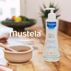Mustela No-Rinse Cleansing Water With Organically Farmed Avocado for Normal Skin 300ml