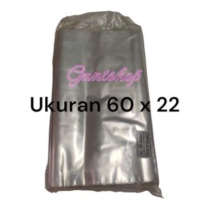 Plastik Harummanis Bening Polos Serbaguna 60x22 Isi 100 Lembar