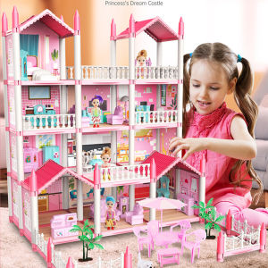 Babycolor Doll House Rumah Princess Castle Besar Dream House 11 House Rumah Rumahan Mainan Anak Perempuan Mainan Edukasi