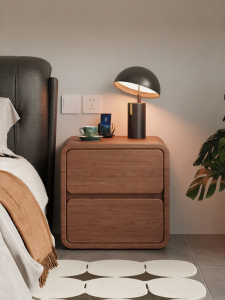 ZHUSHANXIA | Compact Minimalist Nightstand Small