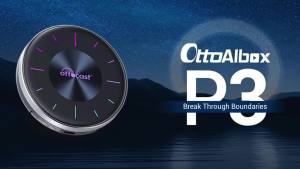 Hộp Giải Mã Ottocast P3 OttoAibox CarPlay Android TV Box AI Box HDMI Cho Youtube Netflix Hulu Hỗ Trợ Android Auto Không Dây 2024 Tương Thích Với HDMI