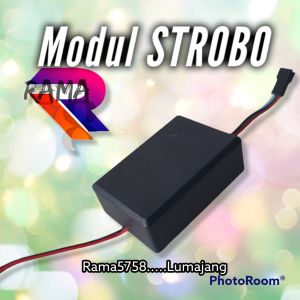 Modul Strobo 4baris teks wifi