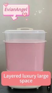 Mythbaby  เครื่องนึ่งขวดนม อุ่นนมได้ ตู้อบขวดนม เครื่องอบแห้งขวดนม มาพร้อมระบบอบแห้ง รุ่นดิจิตอล