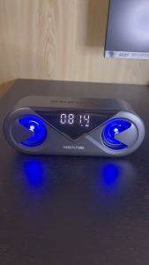 Loa bluetooth loa mini không dây đa năng dung lượng pin lớn dùng liên tục lên đến 10h tích hợp hiển thị đèn ngủ đồng hồ báo thức hỗ trợ thẻ nhớ nghe đài đàm thoại 2 chiều . Bảo hành 2 năm toàn quốc lỗi đổi mới 7 ngày.