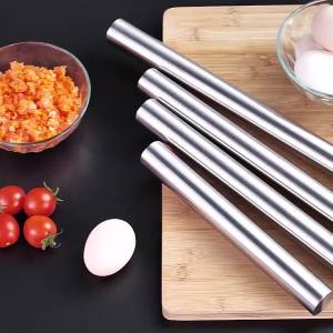 HENGHOME ที่นวดแป้งทำจากสแตนเลสอุปกรณ์สำหรับอบขนมไม่ติดสำหรับทำบะหมี่พิซซ่าทำเกี๊ยวคุกกี้