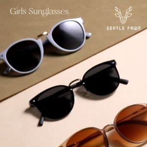 Gentle Fawn Kacamata Sunglasses Series Polarized Anti UV Protection Style Oval Fashion Wanita Terbaru Bahan TR90 Metal Kuat Kokoh 813 5080 9612