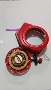 Paket Recoil Stater Starter & Cover Fan Mesin GX160 & GX200 Tarikan Mesin