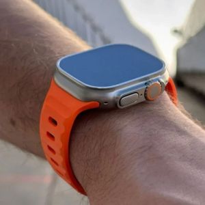 Sport Strap for Apple Watch Ultra 2/Ultra 49mm 45mm 41mm 42mm 38mm 44mm 40mm Soft Silicone Outdoor Strap for iWatch Series 9 8 7 6 5 4 SE 3 2 1