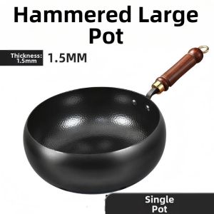 Iron-made Thickened Non-stick Wok Frying Pan