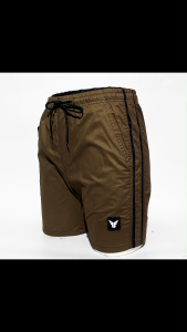 #8604 Mens Plain Summer Shorts Garterized High Quality Sports Sweat Clothing Stretchable Waist