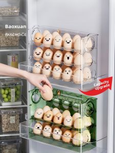PAKCHOICE | Tổ Chứa Trứng Dành Riêng Cho Cửa Bên Tủ Lạnh Có Thể Lật