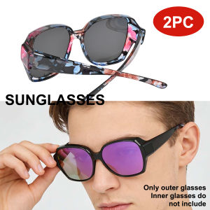 Fit Over Sunglasses-Polarized for Driving Men Stylish Square Fashionable Prescription Sunglasses T01 UV400 Protection
