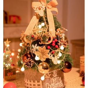 Scene decoration mini small Christmas tree props
