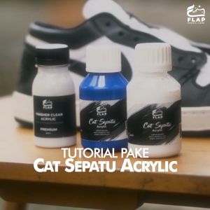 Finisher Cat Akrilik Sepatu Kulit by Flap Shoes Care