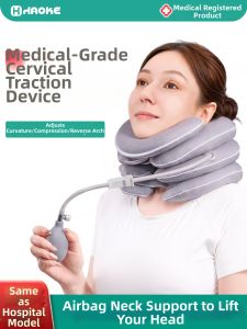 Adjustable Inflatable Cervical Traction Neck Support