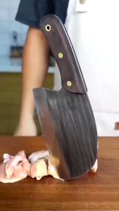 Pisau Daging Super Tajam Japanese Super Knife Pisau Koki Pisau Ikan Pencacah Tulang Stainless Steel Anti Karat Terlaris