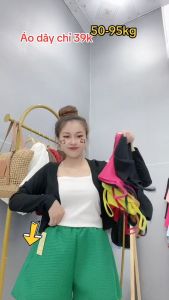 Áo hai dây nữ bản dây to BIGSIZE CÔ NHỎ dáng croptop bigsize Áo thun hotgirl có size từ 50kg trở lên G118