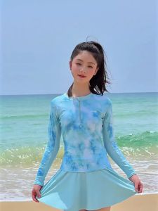 XTEP | Separate Conservative Girls Swimsuit