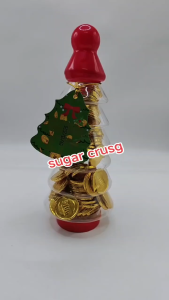 Gold Coin and Strawberry Egg Chocolate Candy SUGAR CRASH