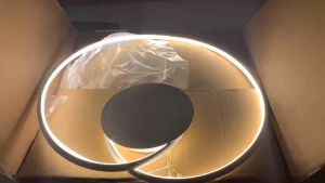 Đèn ốp trần nhà decor trang trí hình xoắn ốc nghệ thuật tượng trưng cho sự tự do của sáng tạo vượt qua mọi giới hạn Đèn trần 3 chế độ chất liệu Acrylic cao cấp Đèn phòng ngủ phòng khách lối đi hành lang - Combosett