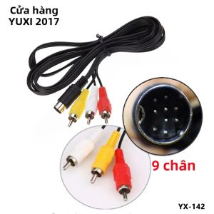 1 Cáp AV Sega MD2/3 9-Pin Hoặc 10-Pin Genesis Dây Kết Nối Âm Thanh Và Video Tương Thích Cho SEGA SATURN