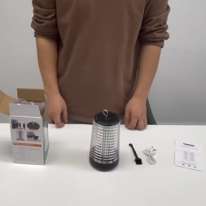 Đèn bắt muỗi di động cao cấp BESEYOOG 360 °   Thuốc đuổi muỗi Sạc USB Diệt muỗi đa cảnh