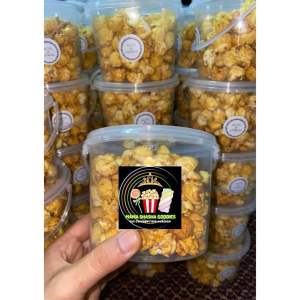 DOORGIFT POPCORN BUCKET CARAMEL MURAH BAJET 2023 GOODIES PREMIUM MAMA SHASHA ACEPT URGENT ODER LAST MINIT