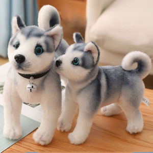 Halloween & Christmas Plush Toys: Realistic Husky Stuffed Animals & Soft Siberian Husky Toys