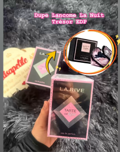 Nước hoa LA RIVE TASTE OF KISS bản dupe La Nuit Tresor EDP BILL PHÁP