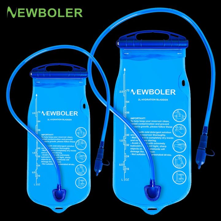 NEWBOLER Water Bladder Water Reservoir Hydration Pack Storage Bag BPA Free 2L 3L Running