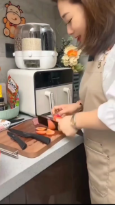 inhom Kitchen Knife Set 7In1 Cooking Knife Sets Cutting Set With Chopping Board Slicing Knife Fruit Knife