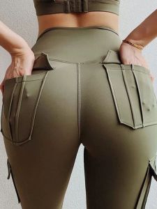 กางเกงโยคะทรงสลิมฟิตเอวสูง กางเกงขายาวทรงตรง ผ้าฝ้ายผสมโพลีเอสเตอร์ ความยาวปกติ ฤดูร้อน 2024 กางเกงขายาวลำลองสำหรับผู้หญิง