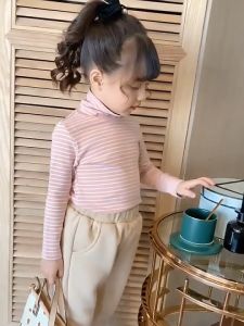 ByKiddos - ATASAN STRIP TURTLE NECK Baju Anak Lengan Panjang / Kaos Anak Lengan Panjang / Baju Bayi Lengan Panjang Sweater