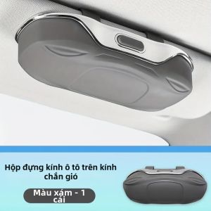 Hộp Đựng Kính Râm Di Động Trên Ô Tô Chống Trầy Xước Chất Liệu ABS Bảo Vệ Kính Mắt Phụ Kiện Ô Tô