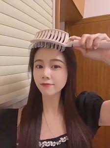 LƯỢC MASSAGE DA ĐẦU GỠ RỐI – Dễ Dàng Tạo Kiểu Đệm Khí Êm Ái Tạo Kiểu Tóc Xoăn Bồng Bềnh