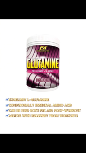 Pharmanutri Pure L- Glutamine (250g) Unflavored | Fast Muscle Recovery