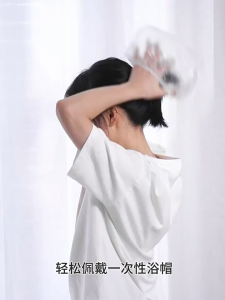 Shower cap tas penyimpanan penutup sepatu penutup rambut penutup makanan